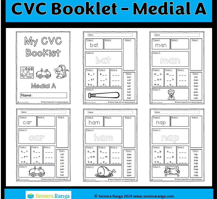 CVC Booklet – Medial A