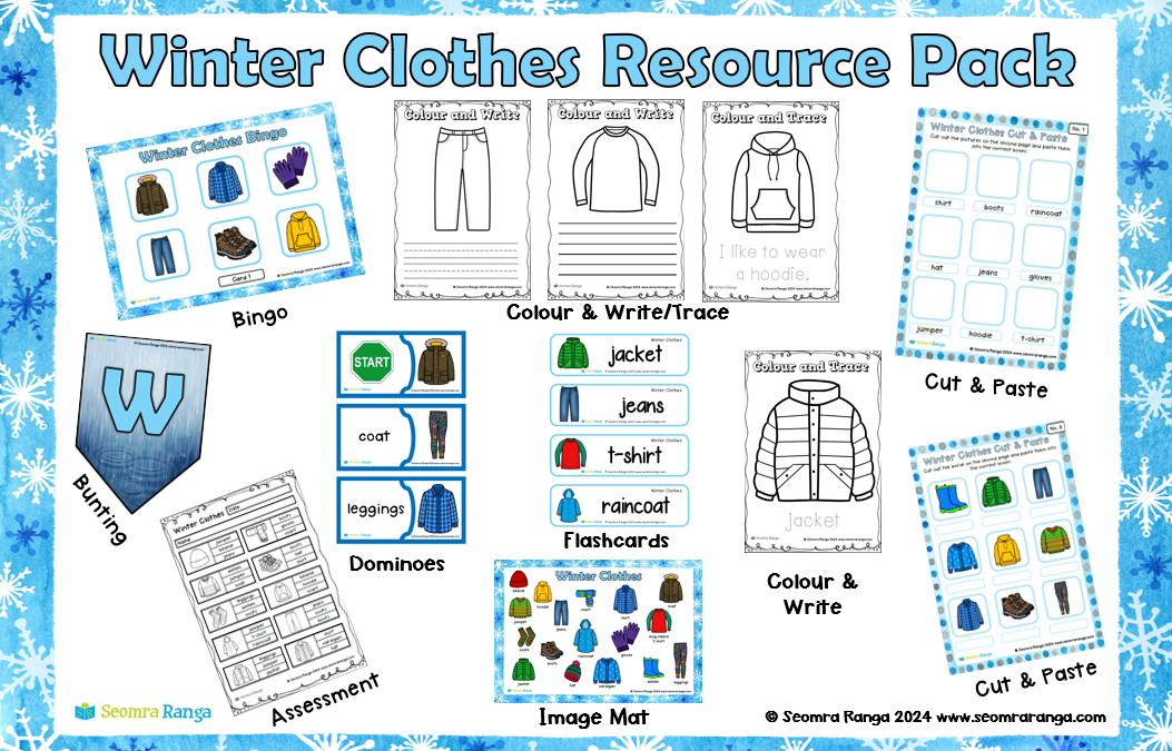 Winter Clothes Resource Pack