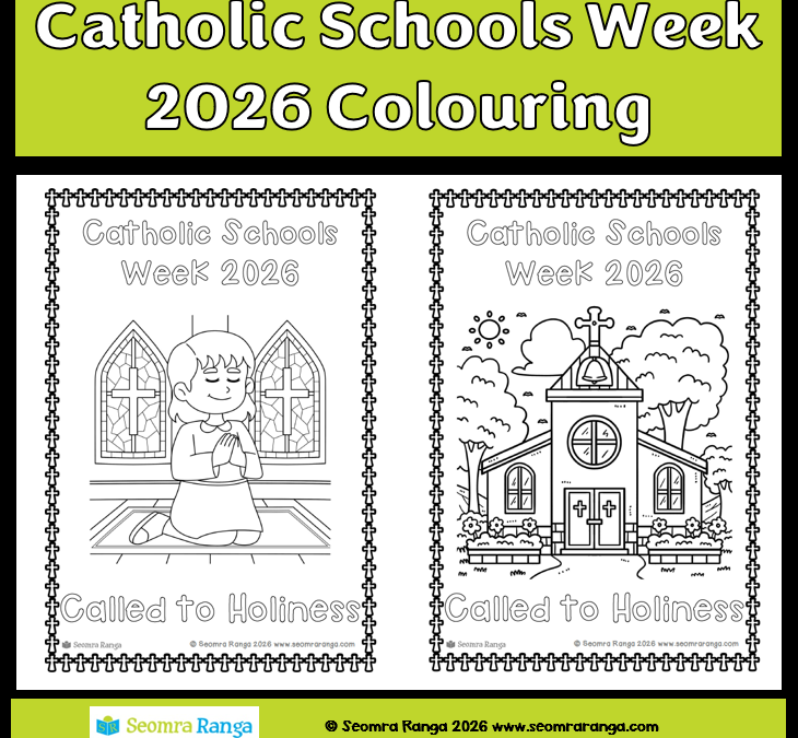 Catholic Schools Week 2026 Colouring