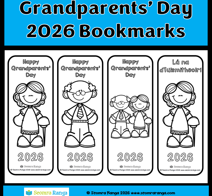 Grandparents’ Day 2026 Bookmarks