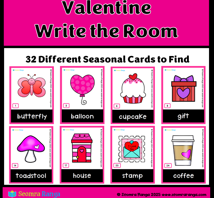 Valentine Write the Room