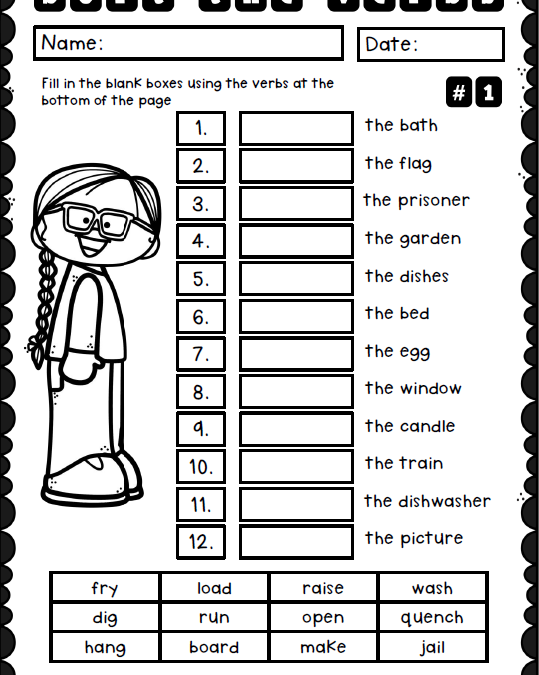 Sort the Verbs