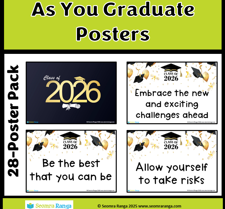 As You Graduate Posters