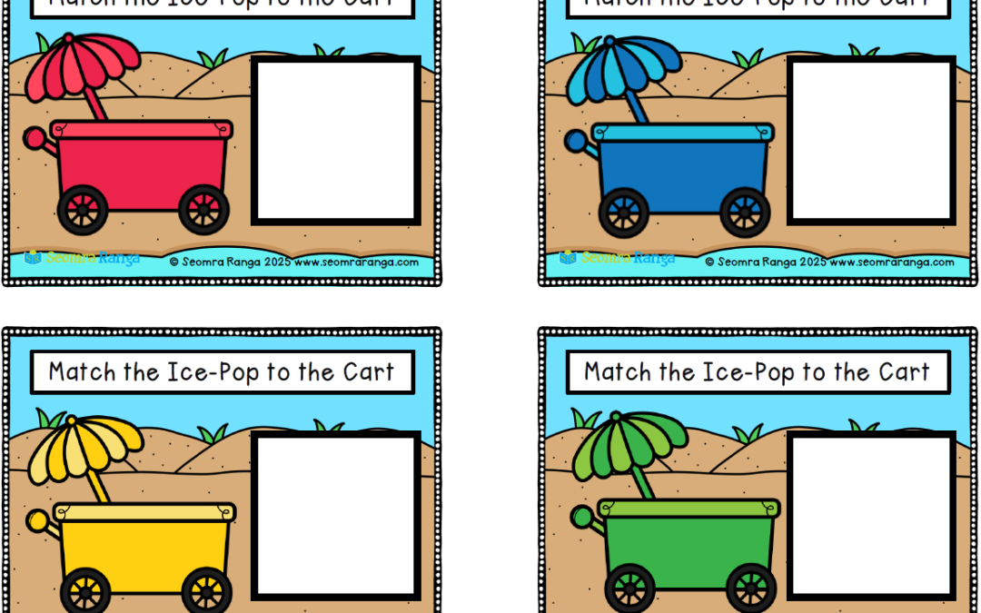Matching Ice-Pops and Carts