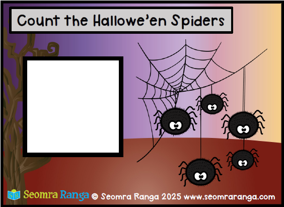 Counting Hallowe’en Spiders