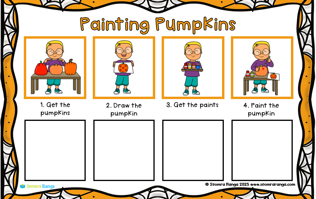 Hallowe’en 4-Step Sequencing 01