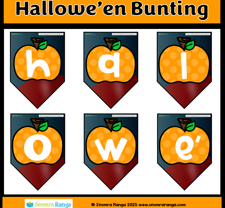 Hallowe’en Bunting 01
