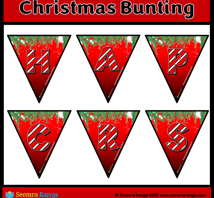 Christmas Bunting 01