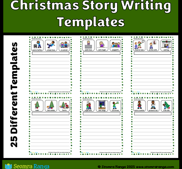 Christmas Story Writing Templates