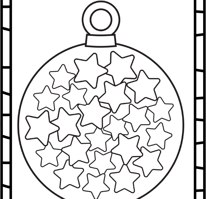 Colouring Christmas Baubles
