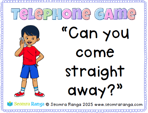 Drama Telephone Game