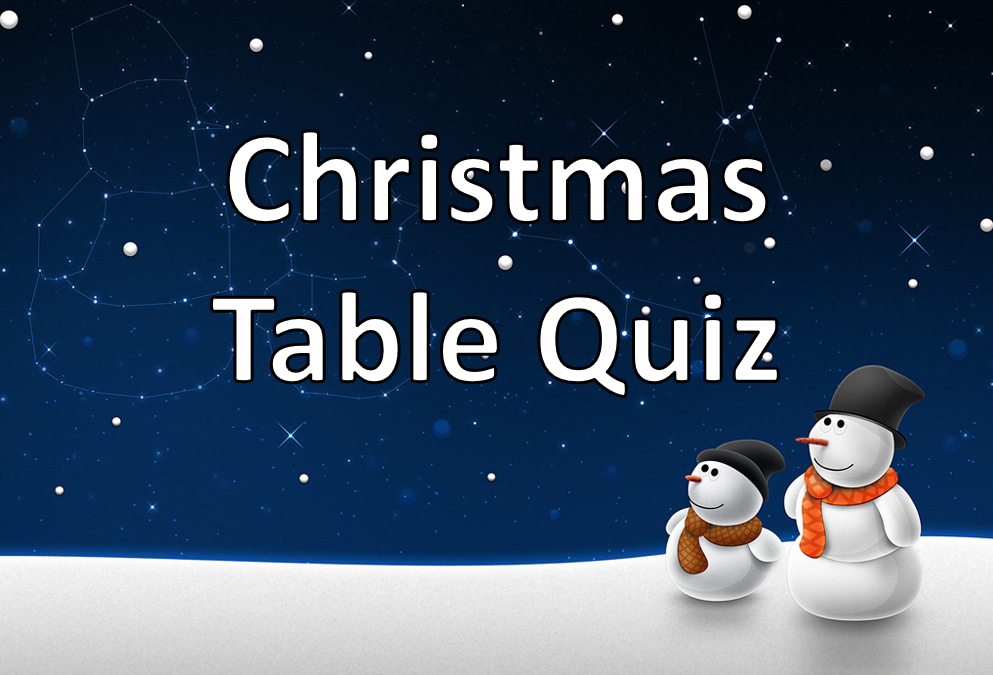 Christmas Table Quiz 01