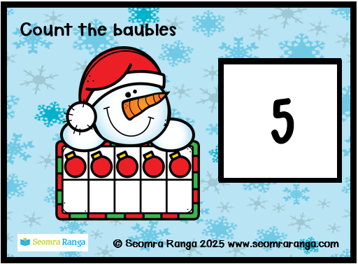 Counting Christmas Baubles