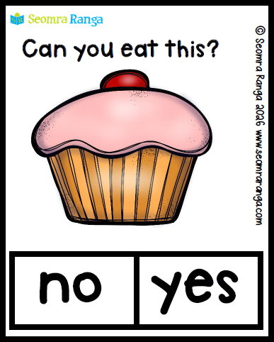 Can You Eat This Yes/No Activity 01