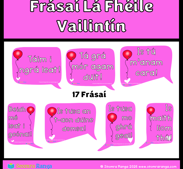 Frásaí Lá Fhéile Vailintín