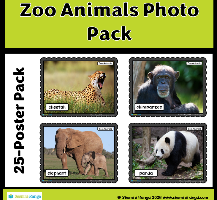 Zoo Animals Photo Pack