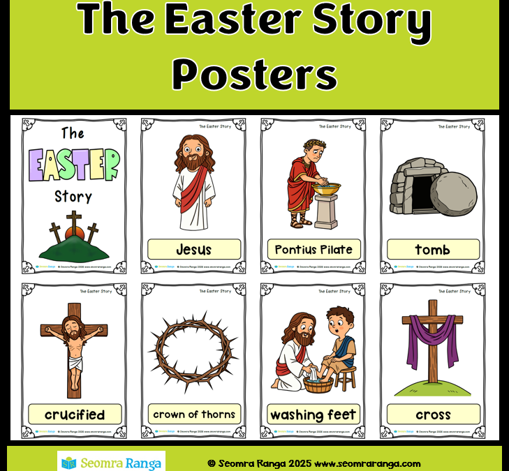 The Easter Story Posters